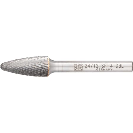 Pferd Carbide Bur, SCTI SF-4, 1/4", Double Cut 24712